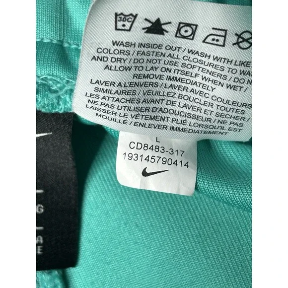 Nike Pants Mens L Teal Have A Nike Day Track Joggers Side Stripe CD8483-317 - Picture 3 of 10